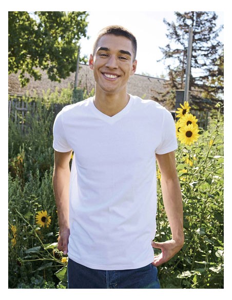 NEU-O61005-Mens V-Neck T-Shirt 2